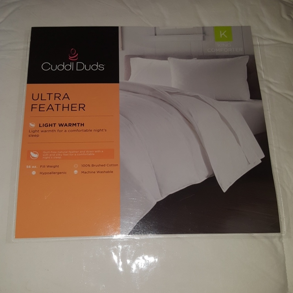 Cuddl Duds nwt ultra feather warmth comfor…